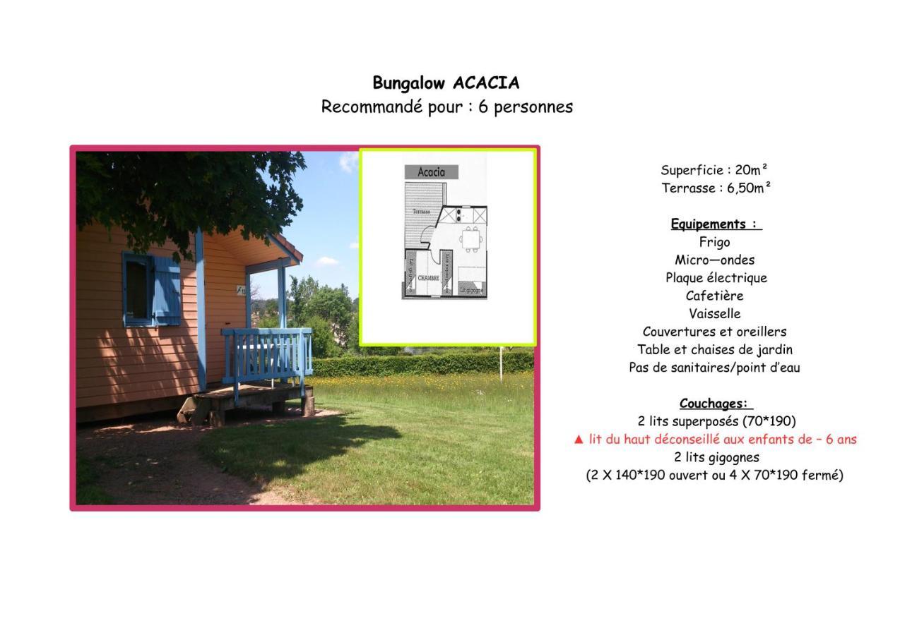 Camping Les Feuilles Chauffailles Экстерьер фото